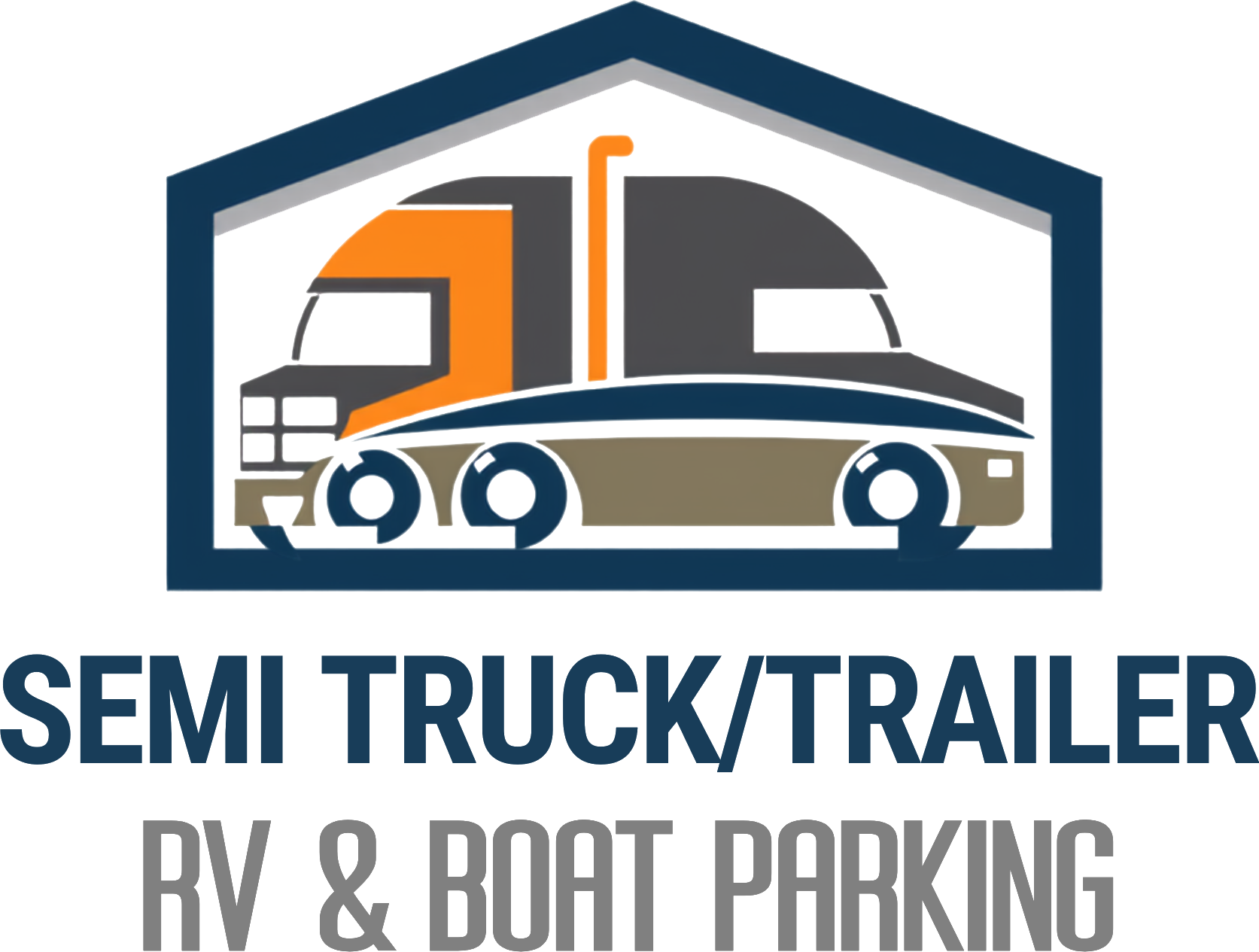 Semi Truck/Trailer, RV & Boat Parking logo